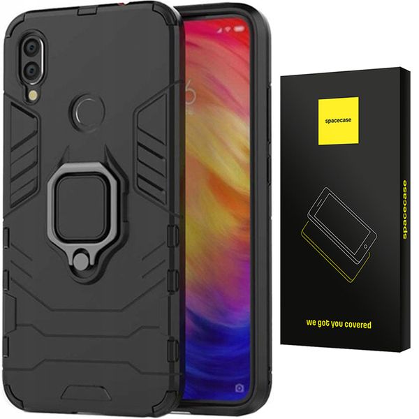 Spacecase X-Ring Redmi Note 7 Czarny zdjęcie 1