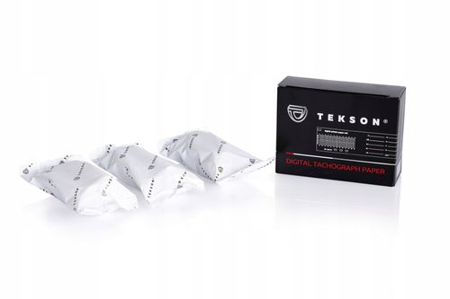 papier do tachografu cyfrowego uniwersalny 1 karton (3 rolki) tekson na Arena.pl
