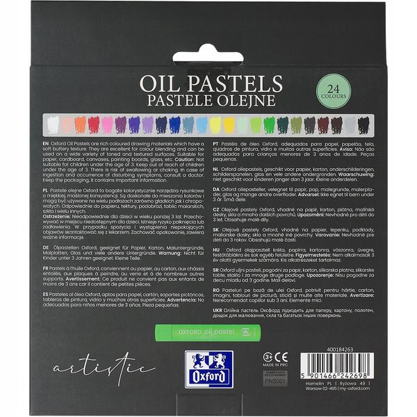 PASTELE OLEJNE OXF ART 24SZT 400184263 zdjęcie 6