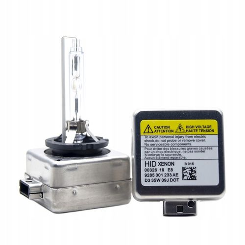 ZESTAW 2 SZTUK ŻARNIK XENON D1S PALNIK HID GLARE 6000K WHITE na Arena.pl
