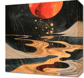 Obraz 40x40cm Planetarny Taniec