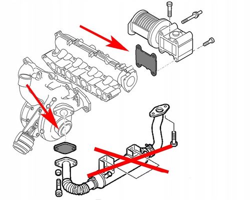554 Zaślepka EGR FIAT OPEL 1.9 JTD CDTI 16V na Arena.pl