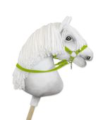wodze dla konia hobby horse - limonka