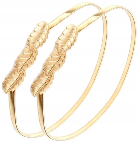 Pancerka Damski Pasek Listki Sprężyna Snake Metal na Arena.pl