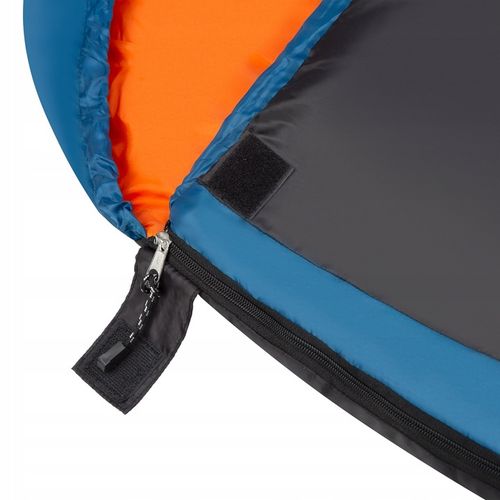 ŚPIWÓR TURYSTYCZNY MUMIA Z KAPTUREM DUŻY 220cm CIEPŁY LEKKI na Arena.pl