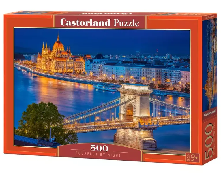 Puzzle 500 Budapest by Night B-53940 zdjęcie 1