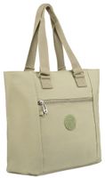 nylonowy, pojemny shopper damski - peterson