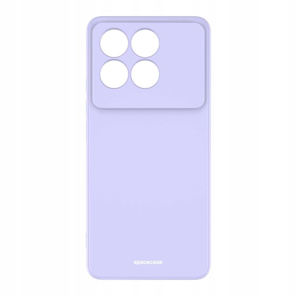 Spacecase Silicone Case Poco F6 Pro Light Purple zdjęcie 4