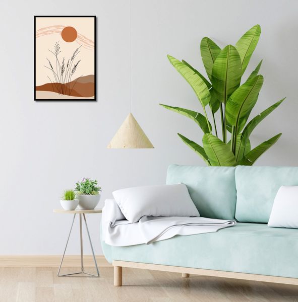 Plakat 40x55cm Złote Źdźbła zdjęcie 4