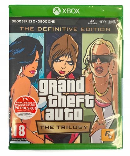 GTA Grand Theft Auto The Trilogy Definitive Xbox na Arena.pl