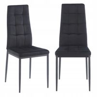 krzesło k29-fx velvet czarne