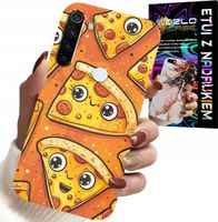 ETUI DO XIAOMI NOTE 8T - SŁODKIE UŚMIECHNIĘTE PIZZE CASE + SZKŁO