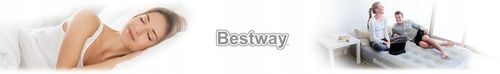 Materac Dmuchany do spania 191x97cm Bestway pompka na Arena.pl