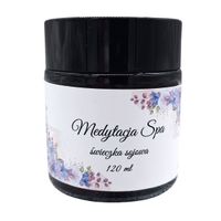 Świeca Sojowa Medytacja Spa Ręcznie Robiona 120ml Drewniany Knot