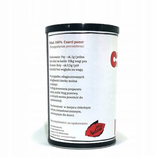 Do michy Suplement Czarci pazur sproszkowany 150g dla Psa i kota. na Arena.pl