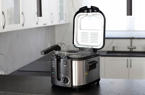 Frytkownica olejowa 1900W – frytownica | duża pojemność łatwe na Arena.pl