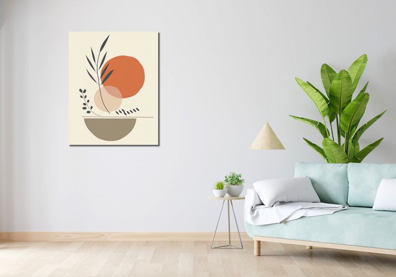 Obraz 70x90cm Ziemia i Rośliny zdjęcie 2