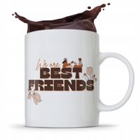 Kubek Prezent Dla Przyjaciela We Are Best Friends Z Nadrukiem Ze Zdjęciem