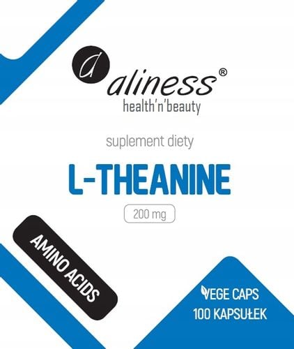 Aliness L-THEANINE teanina SPOKÓJ stres ODPRĘŻENIE na Arena.pl