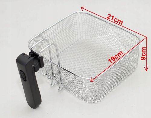 Frytkownica olejowa 1900W – frytownica | duża pojemność łatwe na Arena.pl