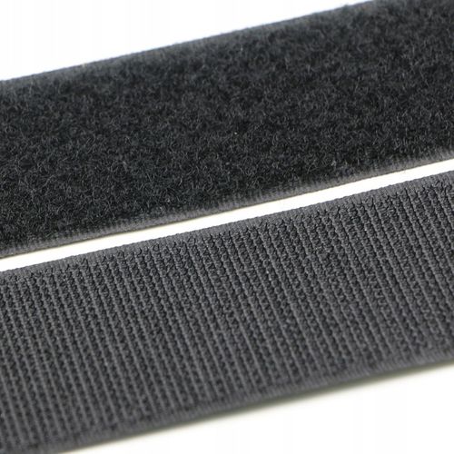 MOCNA RZEPOWA TAŚMA OBIE STRONY szer. 50 mm * 5 METRÓW CZARNY na Arena.pl