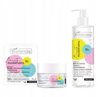 BIELENDA MOLECULES ZESTAW NIACYNAMIDOWY KREM 50ml / ŻEL 195ml