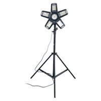 lampa warsztatowa składana rigel led 5-skrzdłowa 55w +statyw - on-nl-6516