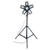 lampa warsztatowa składana rigel led 5-skrzdłowa 55w +statyw - on-nl-6516
