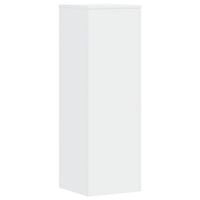 Stojak na rośliny, biały, 33x33x100 cm