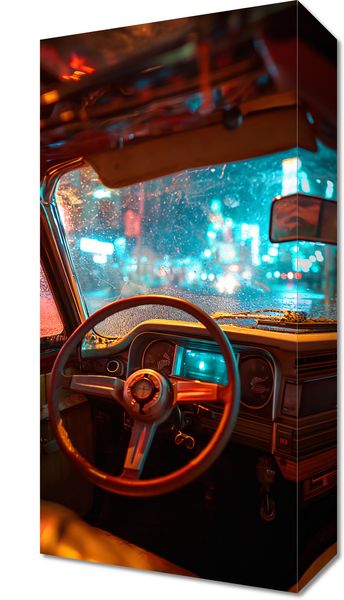 Obraz 20x40cm Nocny Kierowca zdjęcie 1