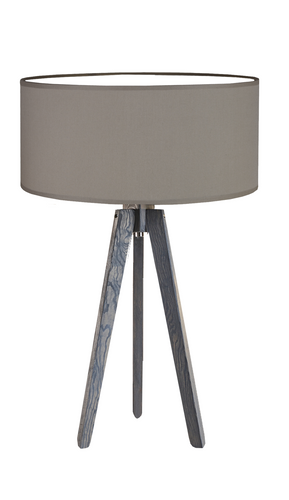 Tripod SABA +  abażur walec E27 na Arena.pl