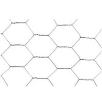 SIATKA OGRODZENIOWA PEONIA 30X1,0 M OCZKO 2,5CM SREBRNA  GALWANIZOWANA