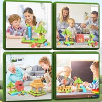 KLOCKI MAGNETYCZNE 100EL MOCNE MAGNESY KLOCKI SZEŚCIANY ZAMEK PIKSELE