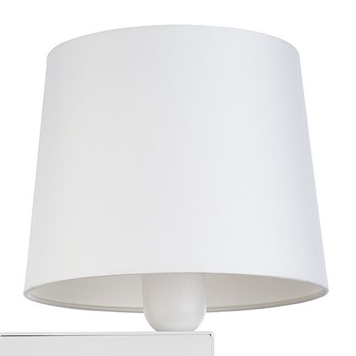 LAMPA ścienna CHILLIN 8201 Nowodvorski klasyczna OPRAWA abażurowy kinkiet biały na Arena.pl