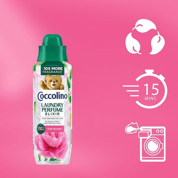 ŻELOWE PERFUMY DO PRANIA COCCOLINO PERFUME ELIXIR FIRST BLOOMS 460 ML zdjęcie 5