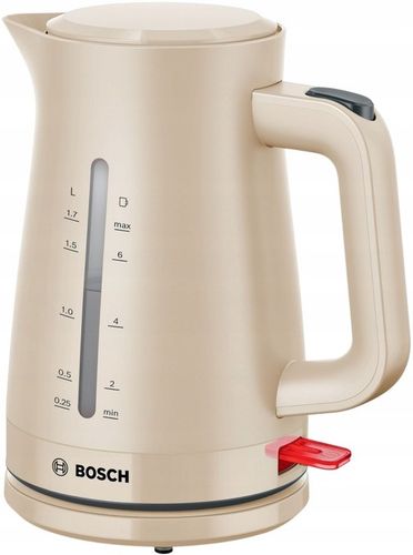 CZAJNIK ELEKTRYCZNY BOSCH BEZPRZEWODOWY BEŻOWY SZYBKIE GRZANIE MOC 2400 W na Arena.pl