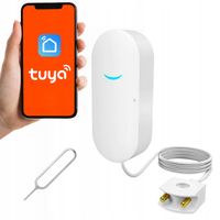 2 x Czujnik Poziomu Wody WiFi TUYA Smart Life Dom Higrometr