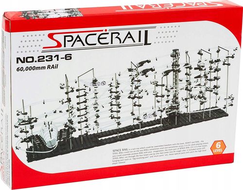 SpaceRail Tor Dla Kulek - Level 6 (60 metrów) Kulkowy Rollercoaster na Arena.pl