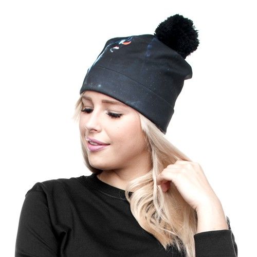 CZAPKA BEANIE BLACK CAT na Arena.pl
