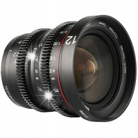 Obiektyw Filmowy Video Meike 12mm f/2.2 Prime MFT Panasonic Micro 4/3 M4/3