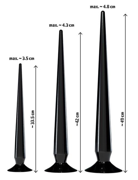 Super Long Anal Plug Set zdjęcie 9