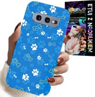ETUI DO SAMSUNG GALAXY S10E - ŁAPKI KOŚCI PIES PATROL WZORY DLA DZIECI