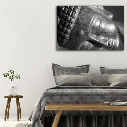 Deco Panel, Twarz śpiącego buddy 3 120x80 na Arena.pl