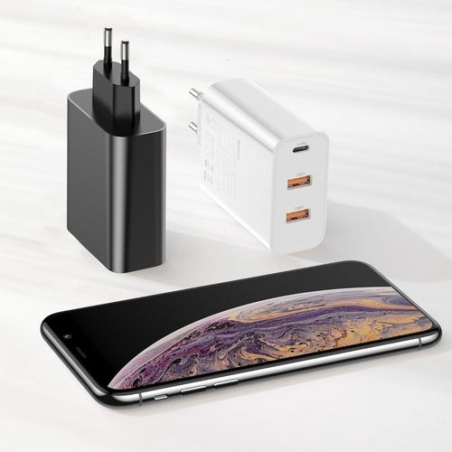 Ładowarka Sieciowa Usb Baseus Pps 2Xusb Qc + Usb-C Pd 60W (Biała) na Arena.pl