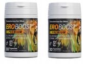 2x Eroboost Premium 30 caps - tauryna Cynk Maca Żeń-szeń Buzdyganek