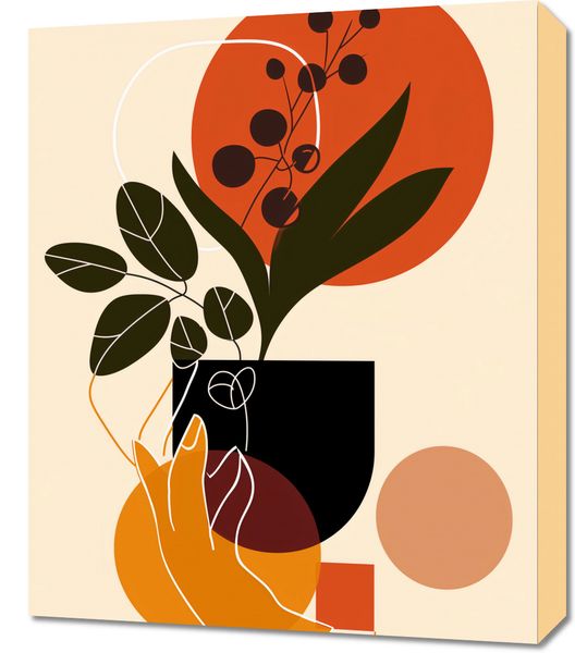 Obraz 50x60cm Dotyk Naturalności zdjęcie 1