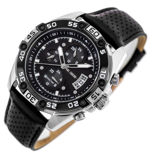 KOMPLET PREZENTOWY MĘSKI PAUL LORENS - Zegarek + Bransoletka (zg375e) na Arena.pl