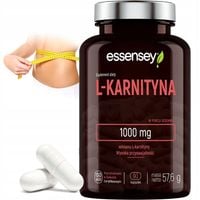 L-KARNITYNA 1000 MG Spalacz Tłuszczu Odchudzanie 90 KAPS METABOLIZM