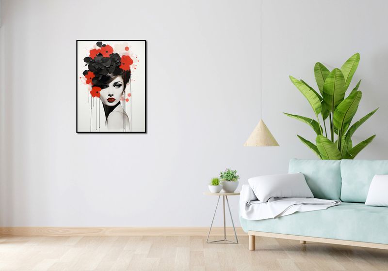 Plakat 60x80cm Kwiatowa Pasja zdjęcie 4