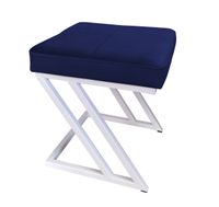 Pufa ZETA LOFT taboret podnóżek podstawa biała MG16